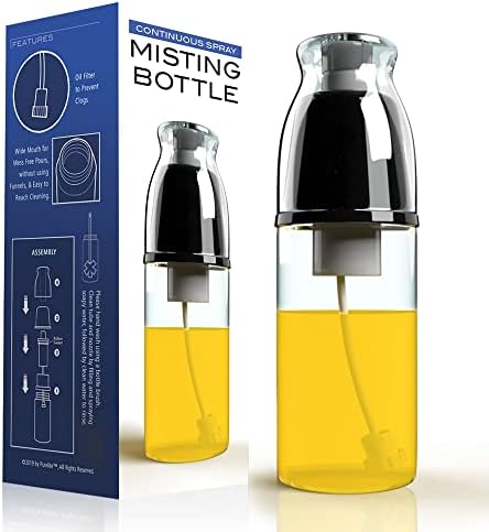Obnovite kontinuiranu bočicu sa raspršivanjem ulja za ulje za zamagljivanje stakla - upotrijebite Mister/prskalicu