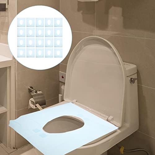 Angoily Dječija wc daska 20kom jednokratne toaletne navlake papirna Navlaka za nošu netkani jastučić za