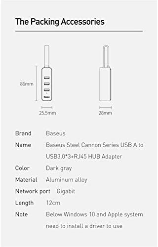 SLSFJLKJ USB 3.0 HUB USB a to RJ45 LAN Adapter Multi USB 3 USB 3.0 hub Converter Dock USB Splitter