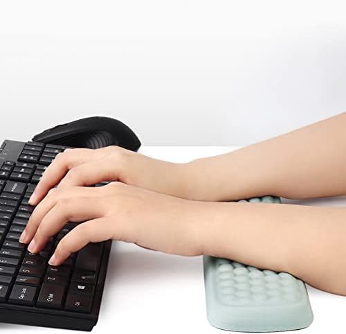 Yimagujrx tastatura naslon za zapešće za radni sto, ergonomski naslon za ruke podloga za oslonac za zglobove
