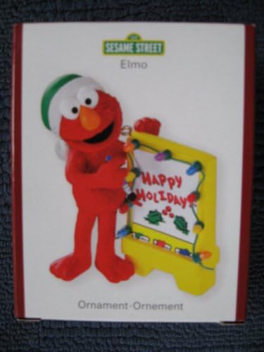 American GREETINGS Sesame Street Heirloom Elmo Božić Ornament
