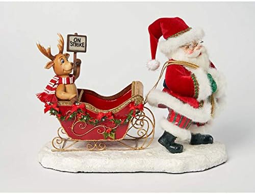 Katherine Collection 2021 Santa Claus dolazi u gradski jeleer na štrajkovnom slatkišima