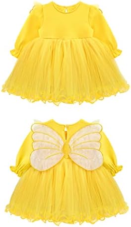 Lilax Baby Girl Butterfly Wing Dulle Dulle Party Chasess haljina