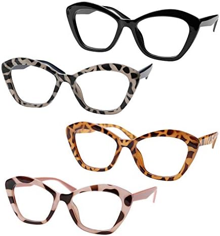 SOLALA ženke 4-par mješovitih boja Cateye Okvir za čitanje naočala