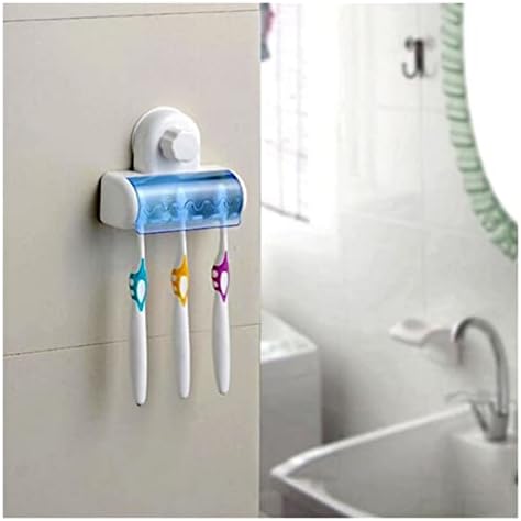 Držač četkica za zube Zidni nosač četkica za zube Držač za usisavanje čaša kupaonica alat za zube četkice