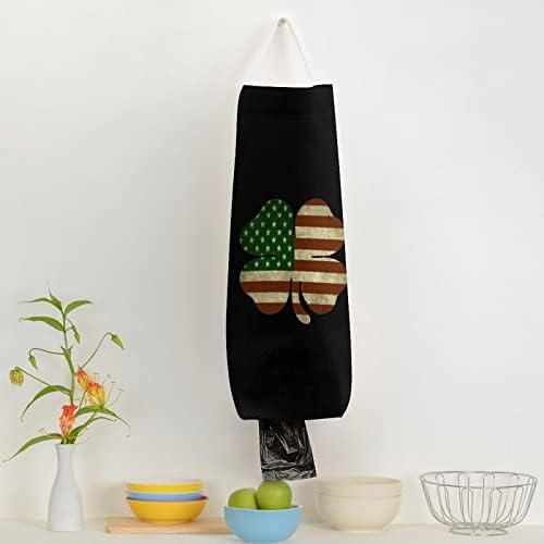Vintage američka zastava Shamrocks Clover torba za namirnice perivi Organizator dozatori sa Visećom petljom