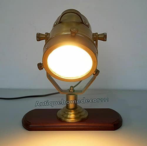 Vintage Industrial Designer Nautička reflektora Stolna lampa za kućnu kancelariju Dekor