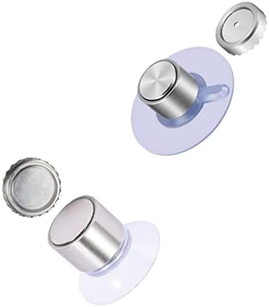 KESYOOOO Oprema za kadu za kupanje 1SET magnetni regal sa sapunom Metalna kupaonica zid viseći usisni sapun