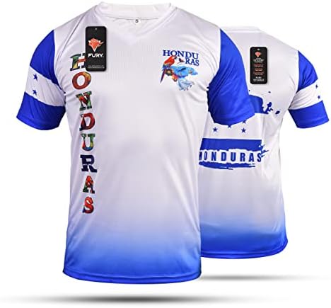 Fury Honduras Soccer Jersey - Honduras majica Soccer - Camiseta de Futbol Honduras Jersey Hombres / Muškarci