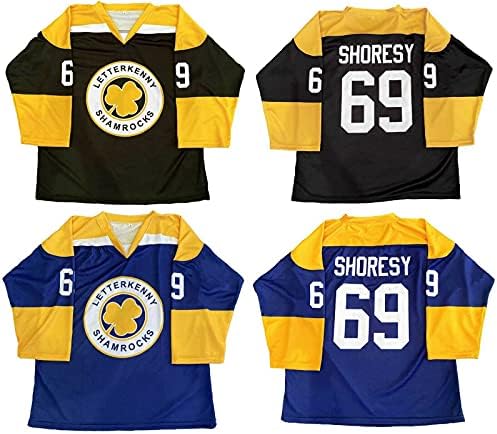 Tronx Letterkenny Shamrocks TV serija za odrasle hokejaške dresove 69 Shoresy
