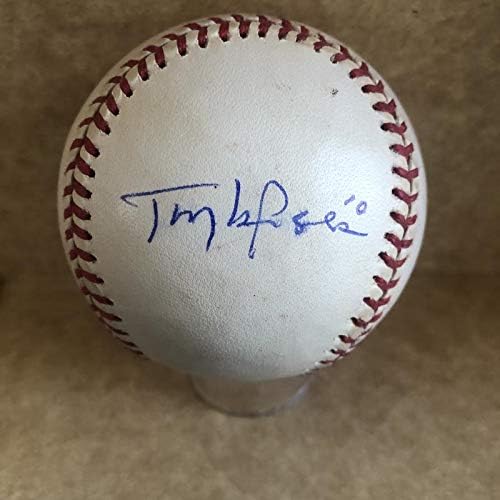 Tony Larussa A's / White Sox potpisan autogramirani A.L. Vintage bejzbol Beckett X17687