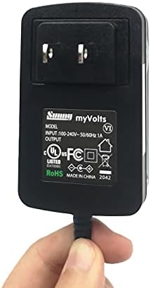 MyVolts 9V adapter za napajanje kompatibilan sa / zamjenom za Philips Pet831 / 98 DVD player - US Plug