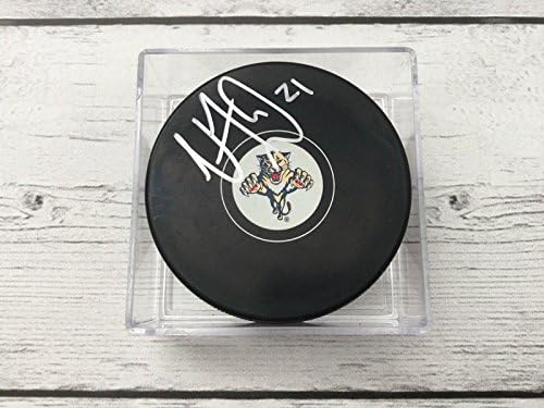 Vincent Trocheck Autographed potpisan Florida Panthers Hockey Puck c-Autographed NHL Pucks