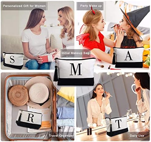 BeeGreen personalizirani pokloni za žene jedinstvena početna torba za šminkanje za majčinu platnu kozmetička