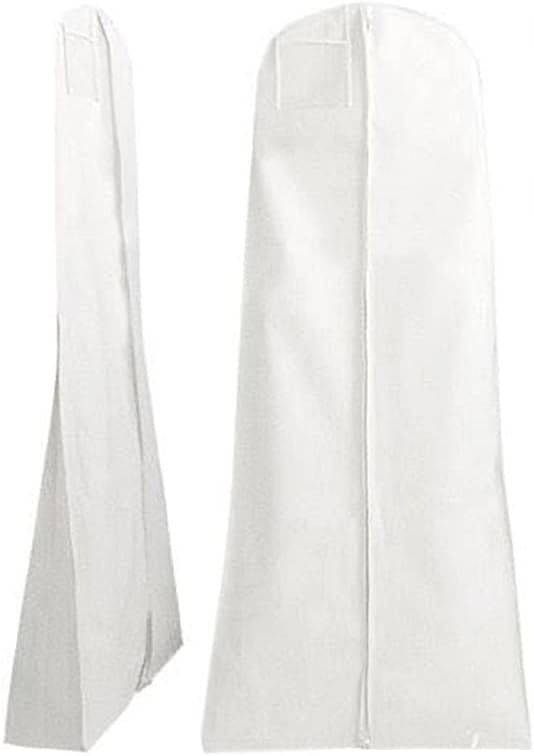 Symbiamo vjenčani pokrivač prašine proširena dvostrana Bijela netkana tkanina zadebljana duga torba za smoking