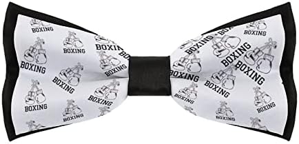 Weedkeycat bokserske rukavice smiješna kravata unaprijed vezana formalna priključenja za pramcu podesiva