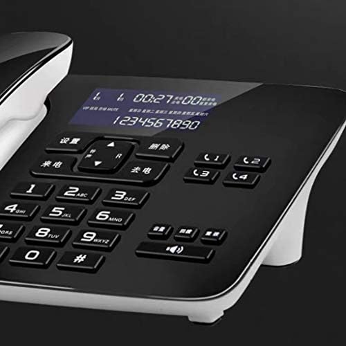 UxZDX Cujux Corted Telefon - telefoni - Retro Novelty Telefon - Mini pozivaoca ID telefon, zidni telefon