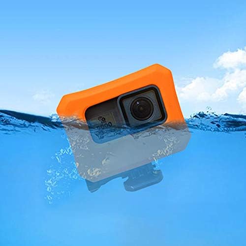 Plutajuća za GoPro Hero 7, Hero 6, Hero 5 kamere, narandžasta plutajuća futrola za GoPro plutajuću dodatnu
