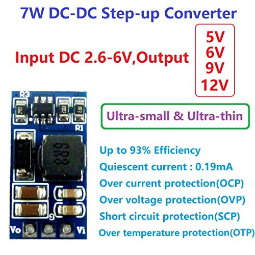 Eletechsup 7W Mini 2.6-6V do 5V DC DC pojačana Step-up Konvertorska ploča za Arduiuo kit matičnu ploču Stm32