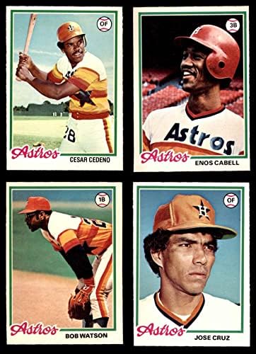 1978. O-pee-chee Houston Astros Team set Houston Astros ex astros