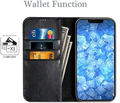 Luziun Glitter Wallet futrola za telefon kompatibilna sa Samsung Galaxy A23-3D Luxury Girls Women Shiny
