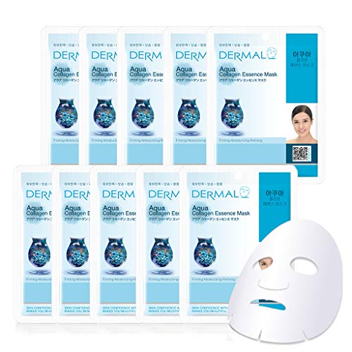 Dermalna aloe Collagen Essence maska za lice 23g pakovanje od 10-revitalizacija kože & amp; umirujuće ,osvježavajuće
