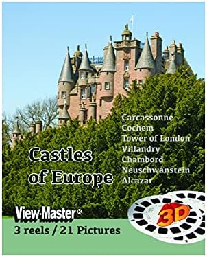 Dvorci Evrope - Viewmaster - 3 set za reel - 21 3D slike