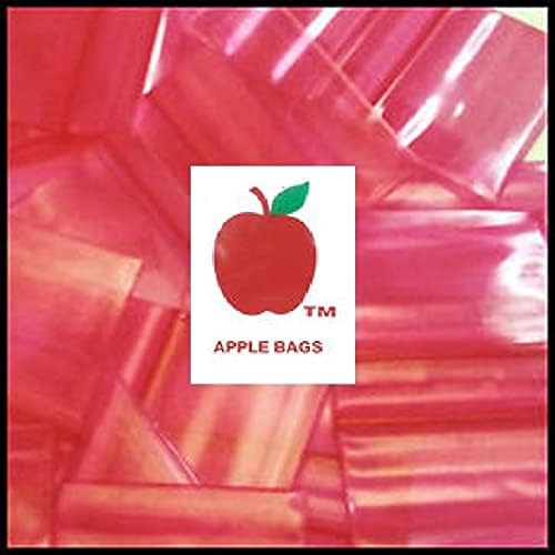 5,000 Red 15125 2mil Original Apple Brand Repealable torbe 1.5 x 1.25 5000 Plastic Mini Baggies