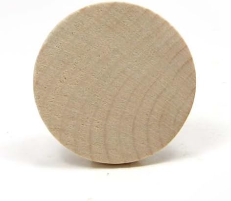Mylittlewoodshop - Pkg izreza od 6 krugova-prečnika 1 inč i nedovršenog drveta debljine 1/8 inča