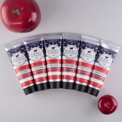 Dionis kozje mlijeko za njegu kože All American Apple Pie krema za ruke Set od 6-Četvrti jul tematski Set