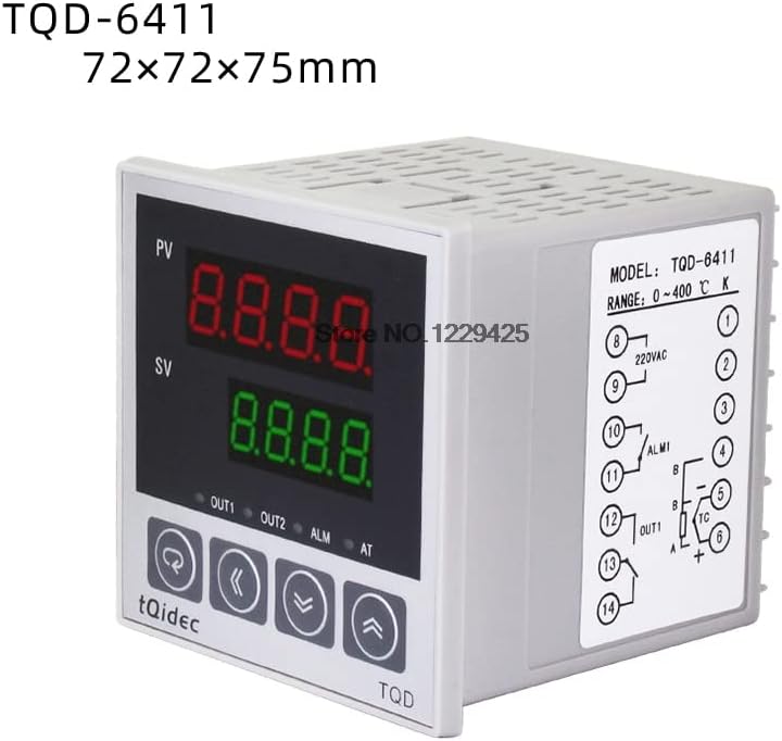 Inteligentni instrument za kontrolu temperature TQD-6411K ulaz digitalni prikaz PID regulator podešavanja