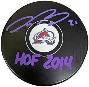 PETER FORSBERG potpisao Colorado Avalanche Pak-HOF 14-autograme NHL Paks