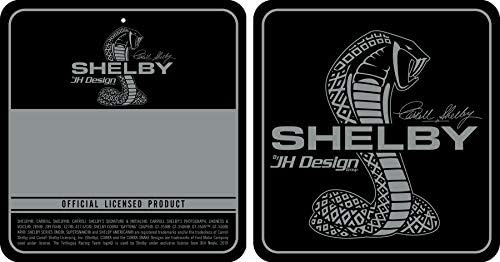 JH dizajnerska grupa Muški Ford Shelby Cobra Zip-up Hoodie sa prednjim i zadnjim amblemima