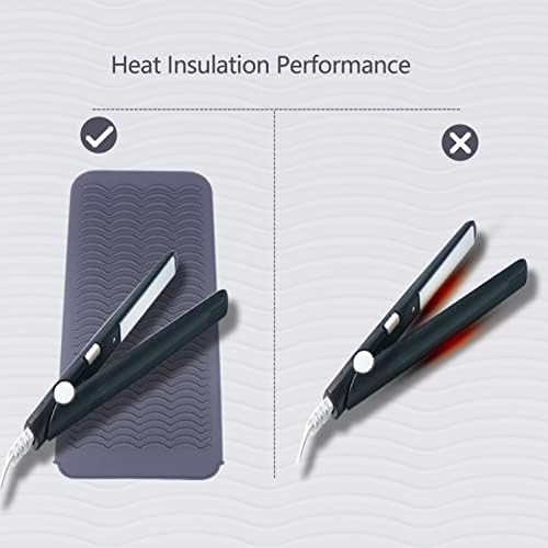 Silikonska podloga otporna na toplotu, držač pegle za kosu za peglu za kosu pegla za kosu i alat za toplu