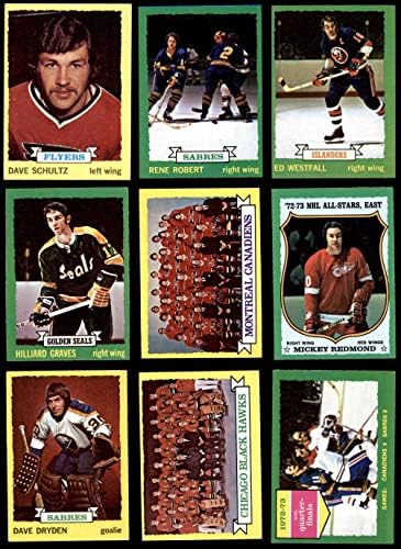 1973-74 Topps Hokej kompletan set ex / mt