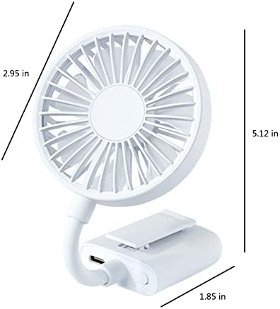Clip Fan prijenosni stoni ventilator sa tri brzine ventilator za hlađenje jak vjetar tihi radni ventilator