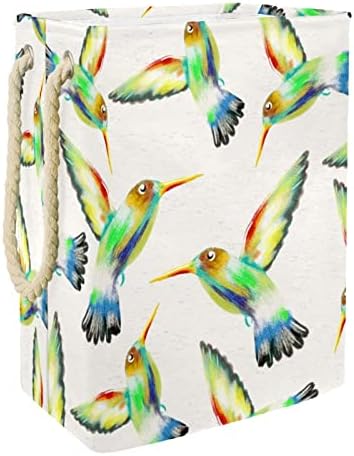 Korpa za veš prelepa Kingfisher Bird sklopive korpe za veš firma organizacija za skladištenje odeće za pranje kupatila spavaća soba spavaonica