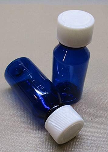 Diplomirani Ovalni tvrdi bočni okrugli 1 unca plastični kobalt plavi-slučaj bočica sa lijekovima od 200 RX sa kapicama - farmaceutski razred-one koje prodajemo ljekarnama, bolnicama, ljekarima, laboratorijama…