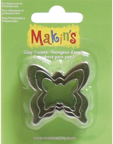Makin's USA rezači gline, Butterfly, 3 po pakovanju