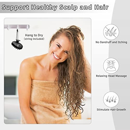 FREATECH Scalp Massager šampon četka sa mekanim silikonskim čekinjama za njegu vlasišta, tuš Hair Scalp