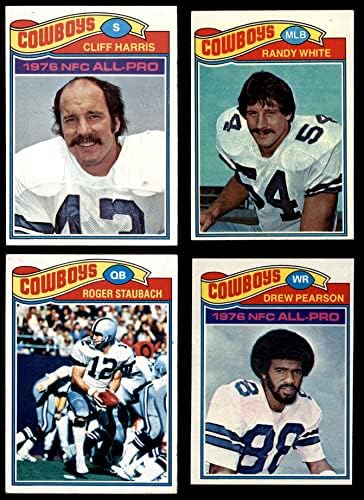 1977. TOPPS Dallas Cowboys Team Set Dallas Cowboys Vg / Ex + kauboji