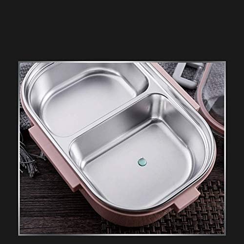 Gppzm nepropusna kutija za ručak od nerđajućeg čelika, izolovana Bento kutija | termo posuda za hranu sa izolovanom torbom za ručak | odrasli, muškarci, žene