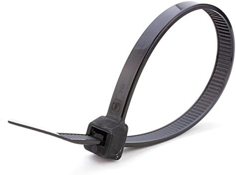 24-inčna crna UV teška kabela - 50 pakovanja
