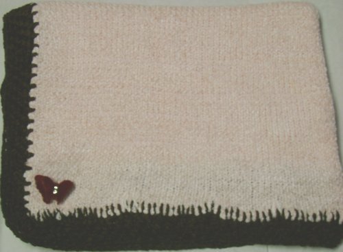 Pletena na ručno pleteno stroj za ručnu kukicu ružičaste ručne kukice završeno tamno smeđim Rayon Chenille