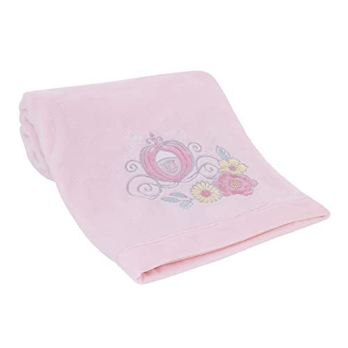 Disney slatka princeza ružičasta i svijetlo plava očarana kolica super mekani bebi pokrivač
