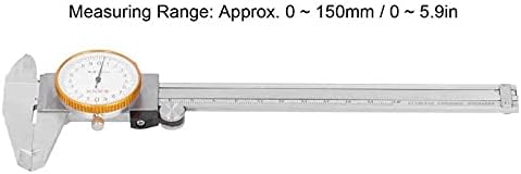 Uxzdx nosač čeljusti 0.02 mm ručni alat za mjerenje od nehrđajućeg čelika sa dvostrukim udarom 0-150mm