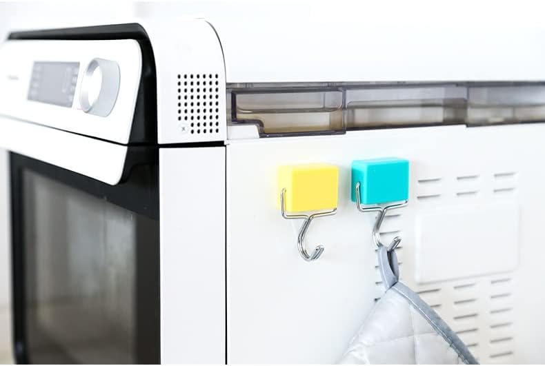 TFIIEXFL 3kom magnetna kuka viseći ključ krhotine Kuhinjski frižider jak Magnet domaćinstvo rotirajuća metalna