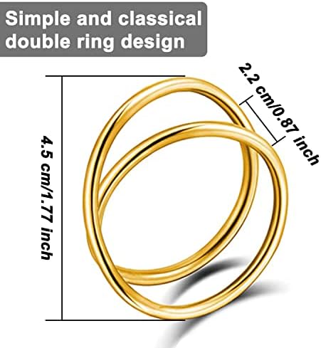 12 komada zlatni prstenovi za salvete metalni Spiralni prstenovi za salvete kopče jednostavne legure prstenovi
