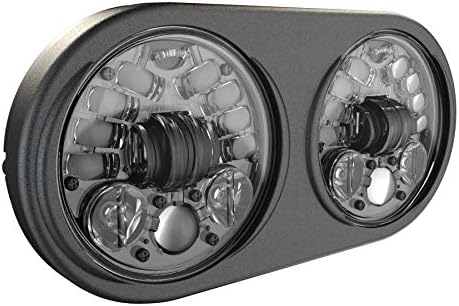 Jw Speaker 0553951 Model 8692 LED prednja i kratka svjetla sa crnim unutrašnjim okvirom, 1 pakovanje