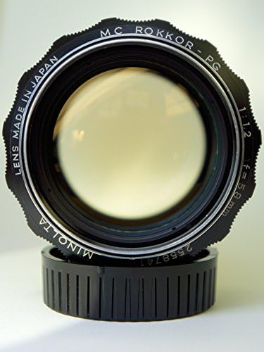 Minolta MC Rokkor-PG F1.2 58mm objektiv